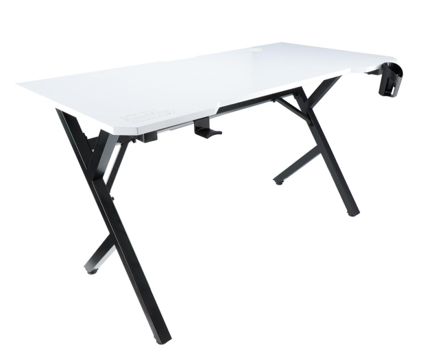 Silver Monkey Biurko gamingowe GD-160 RGB białe - 623240 - zdjęcie